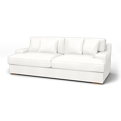 Göteborg 3 seater sofa Soft White Panama Cotton