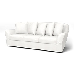 Tomelilla 3-sits soffa Soft White Panama Cotton